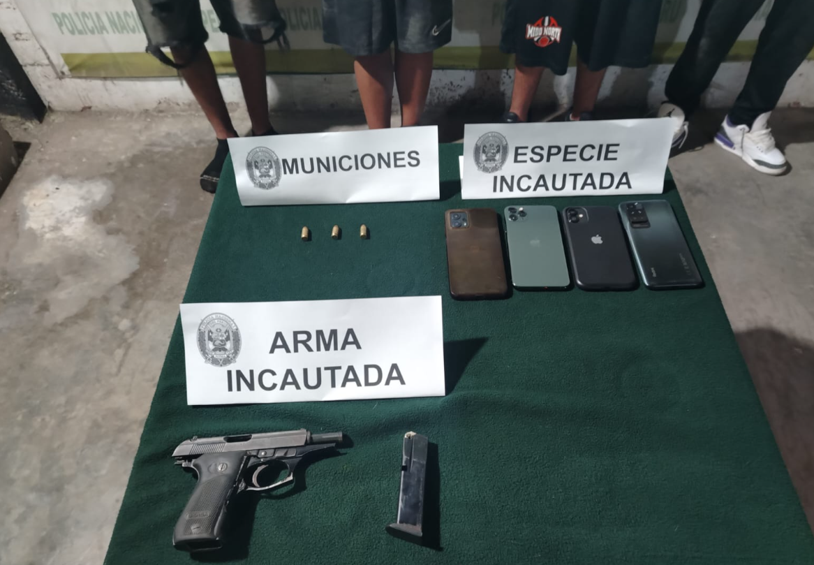 POLICÍA RECUPERA AUTO ROBADO Y DESARTICULA BANDA JUVENIL ROBA CARROS